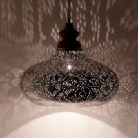 Oosterse hanglamp filigrain style | Arabische lampen | Metaal | Gaatjes patroon | Amsterdam