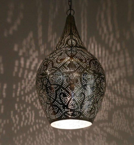 Oosterse hanglamp | Marokkaanse lampen | Filigrain | Zilver | Oosterse lampen | Gratis bezorging | Onderhoudsvrij