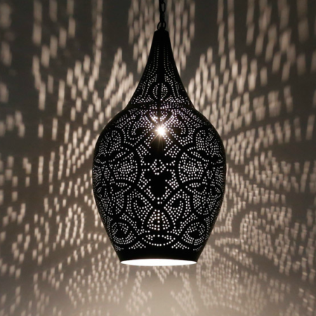 Oosterse lamp | Filigrain | Vintage zilver | Oosterse lampen | Marokkaanse hanglamp | Oosterse verlichting