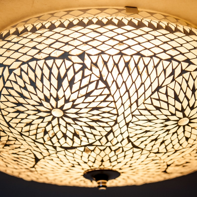 Gemoedsrust Maak een bed fluit Oosterse mozaïek plafonnières | Marokkaanse plafondlamp| Betoverend