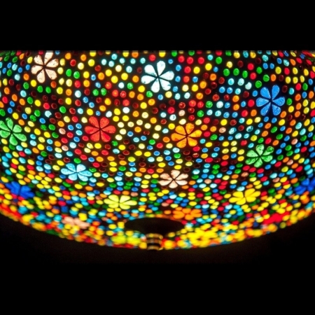Oosterse lampen | Oosterse plafonniere | Mozaiek | Flower design | Gratis verzenden | Scherpe prijzen