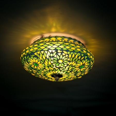 Oosterse lamp | Oosterse plafonnieres | Mozaiek lampen | Glasmozaiek | Oosterse verlichting | Beste prijzen | Gratis verzonden