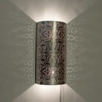 Zilveren|Filigrain|Lamp|Egyptische|Wandlamp