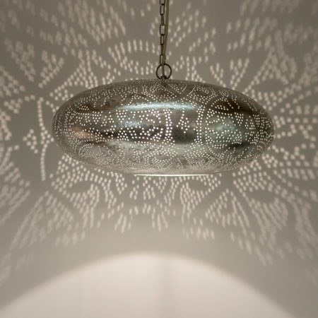 Vintagelamp|Zilveren|Lamp
