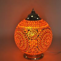 Traditioneel|Indian|Tafellamp|Mozaiek