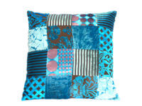 Oosters|kussens|patchwork|turquoise