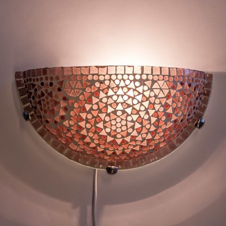 Mozaiek|Wandlamp|Paars|Oosterse|Lampen|Amstelveen